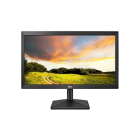 Monitor LG 19.5 LED HDMI, D-SUB ,VESA Preto 20MK400H