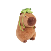 Encantador Brinquedo De Pelúcia Capybara Com Bolsa De Transporte-Presente Perfeito Para Aniversários