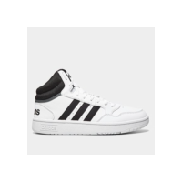 Tênis Adidas Hoops 3.0 Mid Masculino - Branco+Preto