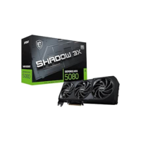 msi VGA GEFORCE RTX 5080 16G Shadow 3X OC RTX5080 16GB GDRR7 256 B DX12 PCIE 5.0 X16 (3XDP 1XHDMI)