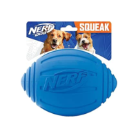 Nerf Dog Brinquedo Para Cães Leve Durável E Resistente À Água 18 Cm De Diâmetro Para Raças Médias/Grandes Azul 1 Unidade