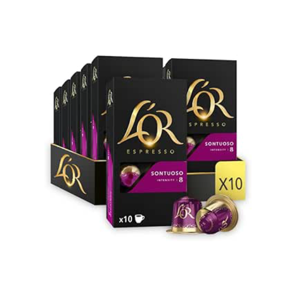 PACK L'OR SONTUOSO - 10 PACOTES DE 10 CÁPSULAS