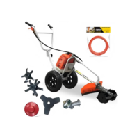 Motocultivador Roçadeira Gasolina 63cc 3hp Evald + Kit 