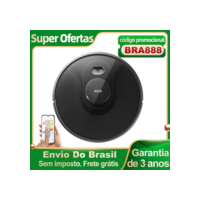 (Código promocional: BRA888)Robô aspirador de pó ABIR X8, navegação a laser lidar, 6500pa sucção, multi-assoalho mapa, Esterilização UV, y forma molhado esfregar, app zonas não-go, Exclusivo Sensor TOF