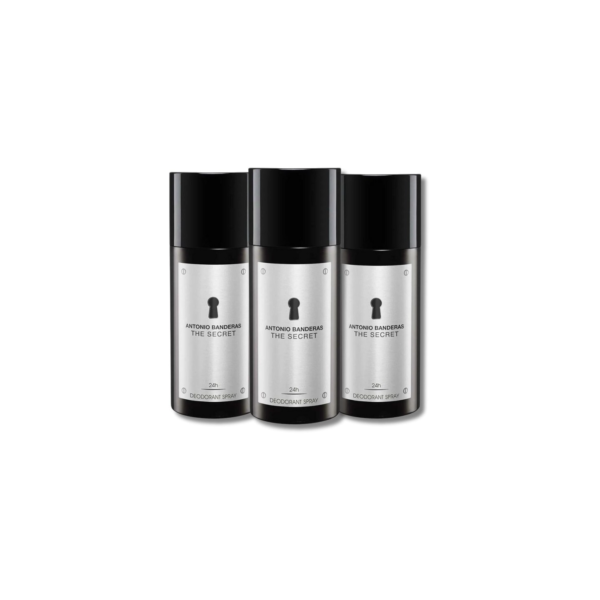 Antonio Banderas Kit 3un Desodorante The Secret 150ml