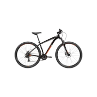Caloi Bicicleta Extreme, Aro 29, Tamanho 17, Câmbio Shimano 24 Velocidades, Suspensão com Trava, Preta
