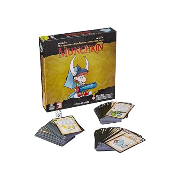 Galápagos, Munchkin, Jogo de Cartas para Amigos, 2 a 5 jogadores, 60-90 minutos por partida