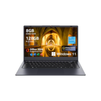 Coolby Win11 Laptop, 15.6 inch 1920x1080 IPS Display, 16GB DDR5 RAM / 512GB NVMe SSD Laptop Computer, Intel N100 Notebook PC, Support Type-c Charging, WiFi 6, BT, Gigabit Ethernet, Full