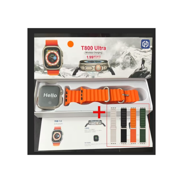 2025 Nova Série 8 Relógio T800 Ultra2 MAX Smart Watch Esportivo Sem Fio À Prova D'água