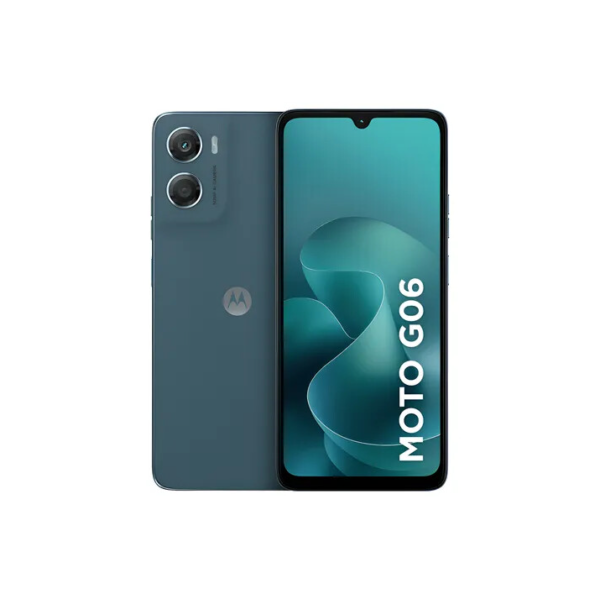Smartphone Motorola Moto G06 - 128gb 12gb (4gb Ram + 8gb Ram Boost) E Camera 50mp Com Ai Bateria De 5200 Mah Tela 6.9 - Azul Marinho