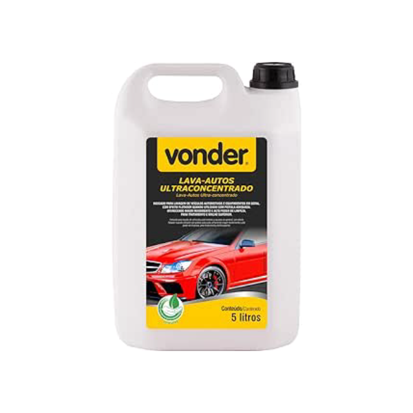 Lava Automóveis Ultraconcentrado 5 Litros Vonder