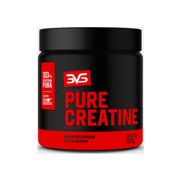 Creatina Monohidratada 300g - 100% Pura Com Laudo - 3VS Nutrition