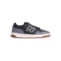 Tênis New Balance 480l Preto E Cinza Macio Leve - Masculino