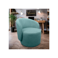 Poltrona  Orgânica Boucle Lisa Luxuosa Elegante Várias Cores Para Quarto Sala Estar Recepção Visammer
