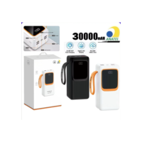 Carregador portátil Power Bank 30000mah PD 66W Carregamento rápido  alex