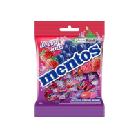 Bala Mastigável, Mentos, Bag Berry Mix, Sabores Sortidos - 62,1g