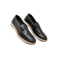 Sapato Mocassim Masculino Casual Clássico Couro Sintético