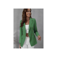 Blazer Feminino Casaquinho Alfaiataria Casaco Social Com Botão Lindo Super Envio