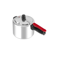 Panela de Pressão Clock Eco Polida com Fechamento Interno - 4,5 litros