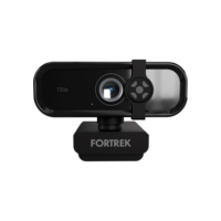 Webcam Fortrek Vision 10, 720p, 30FPS, Para Videochamadas, Formato Gravação MP4, Preto - 84985