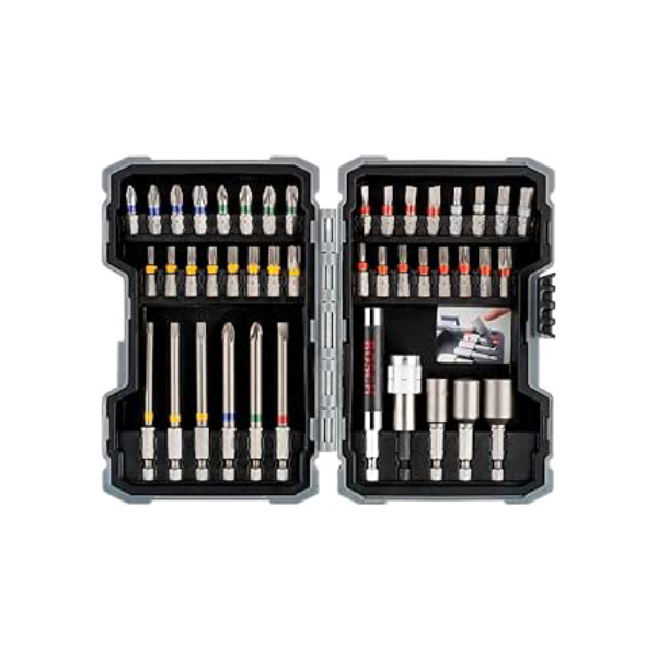 Bosch Kit De Pontas E Soquetes Para Parafusar Com 43 Peças