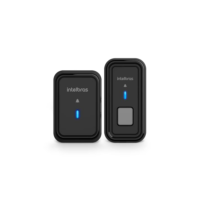 Campainha Sem Fio Com Bateria CIB 101 Preto Intelbras