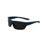 Óculos de Sol Esportivo Masculino, Polarizado, Proteção UV400, Armação Preta, Para Pesca