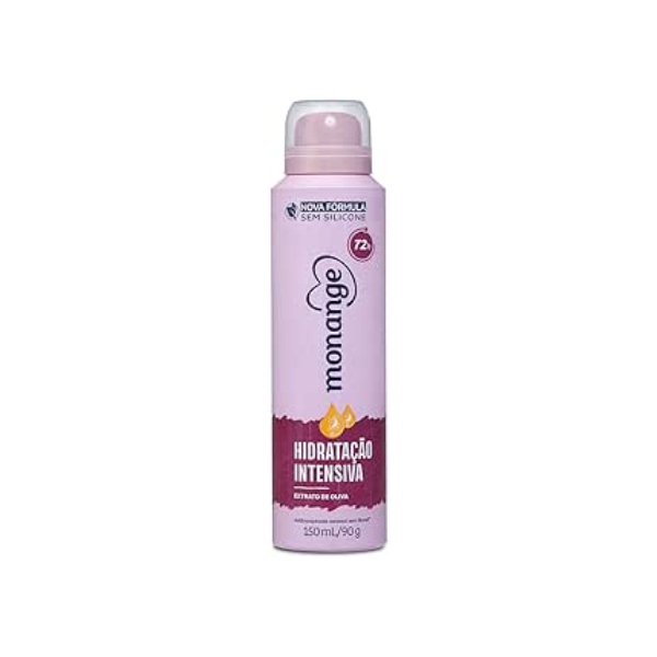 Monange Desodorante Aerossol Hidratação Intensiva 150Ml (90G)