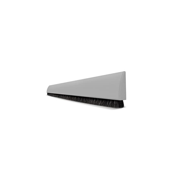 Veda Porta Adesivo - Escova - Cinza Claro 80 Cm - Comfort Door