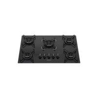 Cooktop a gás Itatiaia Preto 5 Bocas Essencial Bivolt 127V/220V 620CT50153