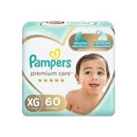 Fralda Pampers Premium Care XG - 60 fraldas