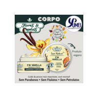 Manteiga Hidratante Baunilha & Cacau Flores & Vegetais 180g