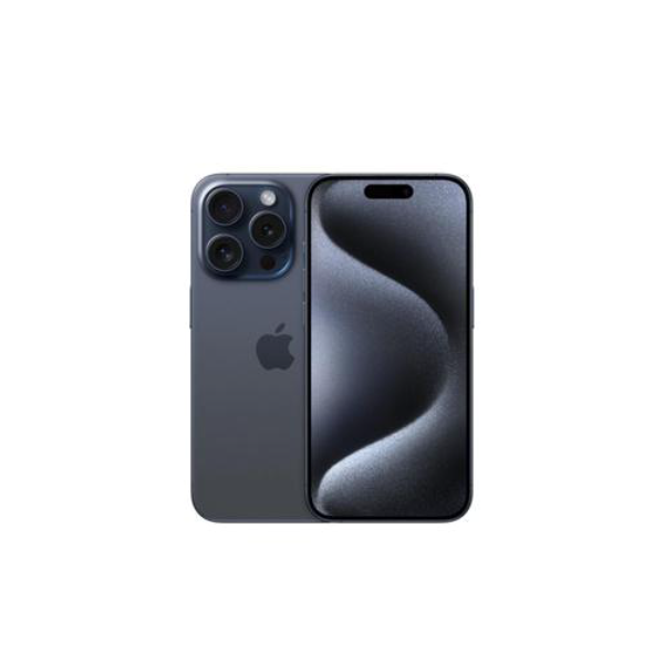 iPhone 15 Pro Apple 256GB Titânio Azul, Tela de 6.1", Câmera Tripla de 48MP, iOS - MTV63BE/A