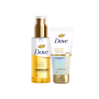 Kit Óleo e Sérum Capilar Bifásico Dove Bond Intense Repair 110ml + Leave-In Capilar Dove Bond Intense Repair Creme 50ml
