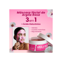 Máscara Facial + Ácido Hialurônico Skin Care Completo - 90g