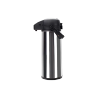 Garrafa Térmica Inox Air Pot Ampola de Vidro 1,9 Litros Escritório Consultório e Empresas Class Home