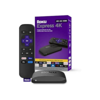 Roku Express 4K | Dispositivo de streaming para TV HD/4K/HDR compatível com Alexa, Siri e Google