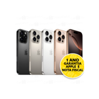 Celular iPhone 16 Pro e Pro Max 256gb 5g Dual E-sim Lacrado Original 1 Ano de Garantia Apple