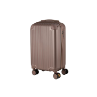 Mala de Bordo em ABS Com 4 Rodas 360 - Roncalli Manaus (Rose)
