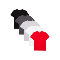 Camiseta Básica Slim blusa slim tshirt Cotton Pima | Ajustada | Regular | Minimalista Malha Premium
