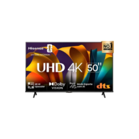 Hisense Smart TV UHD 4K DLED 50" Polegadas 50A6N com HDR10+ Dolby Vision Game Mode Controle por Voz Alexa Built-In AirPlay