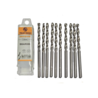 Kit 10 Broca Aço Rápido HSS 3,5mm*70mm - Trust Tools