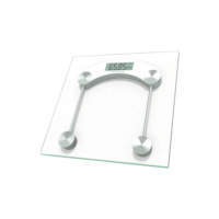 Balança Corporal Digital Peso Até 180kg Transparente Vidro