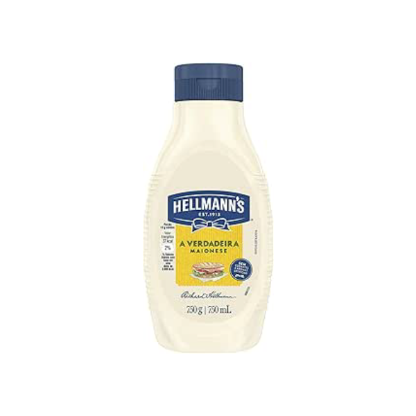Hellmann´s Maionese Squeeze 750G - Tamanho Grande