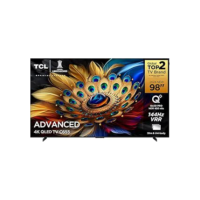Smart TV QLED 98" Android TV Ultra HD 4K TCL C655 Comando de Voz HDR10+ 120Hz Bluetooth