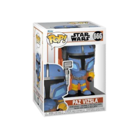 Funko Pop Vinyl Mandalorian Paz Vizla (C: 1-1-2) - Preto Brilhante