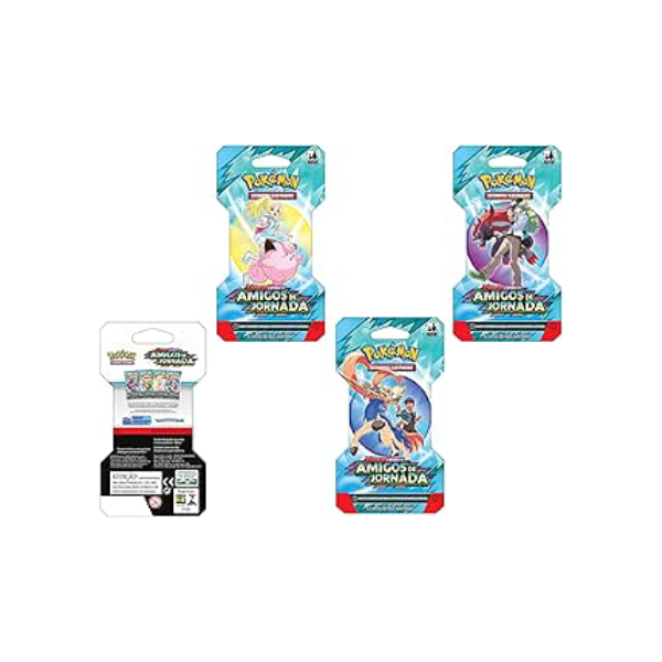 Pokémon TCG, Blister Unitário EV9 Amigos de Jornada