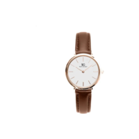 Relógio Feminino Saint Germain Bronx Rosé 32mm Marrom Rose Gold Branco