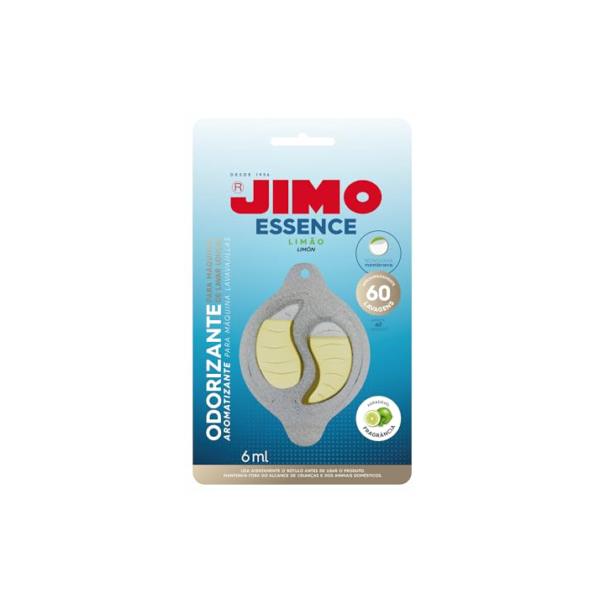 Jimo Essence Elimina Odores e Mal Cheiro Máquina Lava Louça 60 Lavagens Fragrância Cítrica Fresca