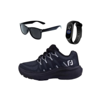 Kit Tenis Infantil Casual Meninos Meninas + Óculos E Relógio